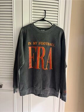 Grey “In My Football Era” Crew Neck Sweatshirt Taylor Swift Inspired - Large